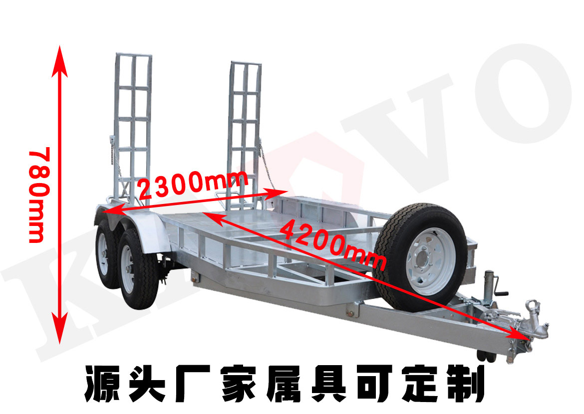 KT20挖掘機拖車