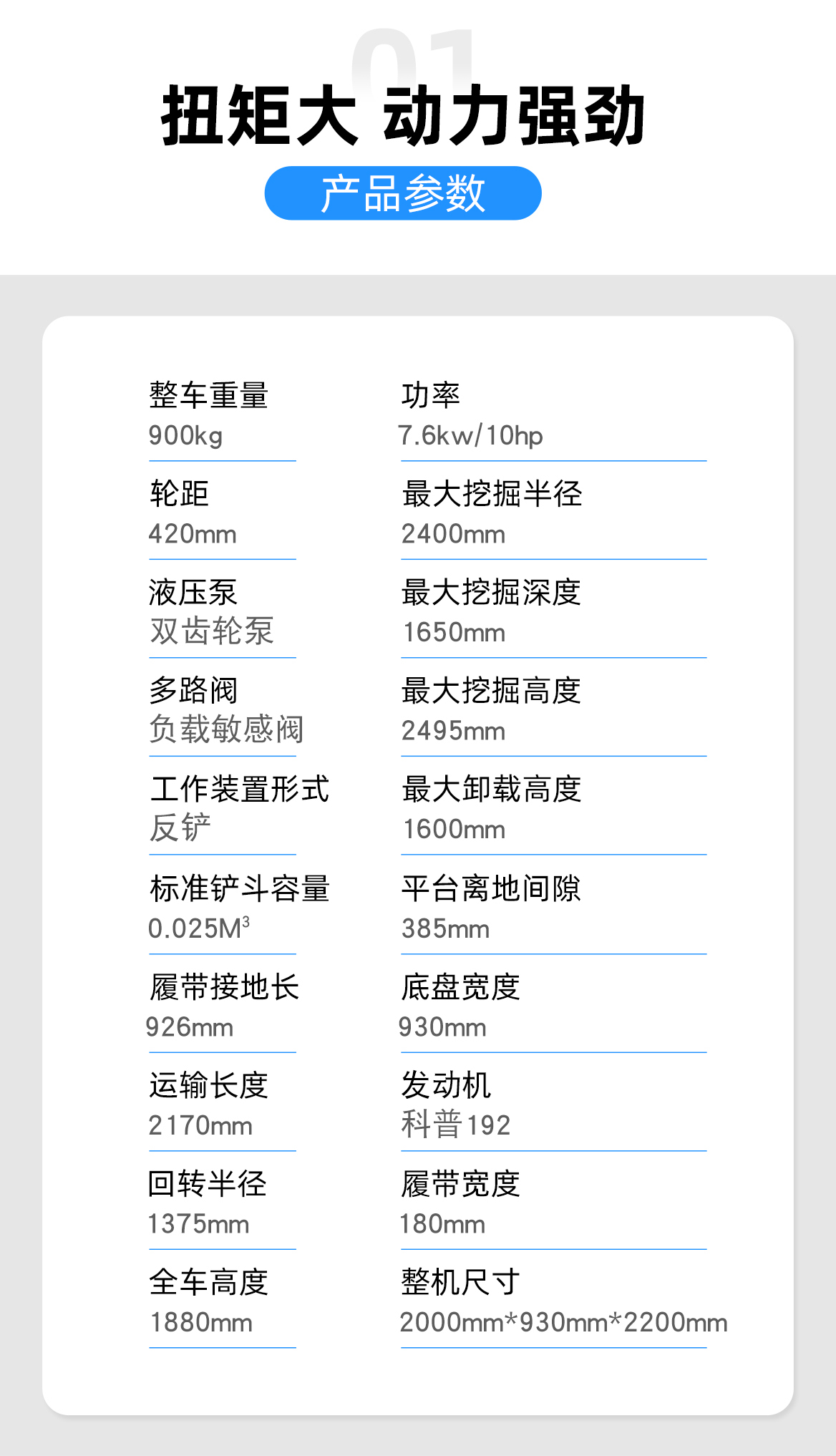 小型挖掘機(jī)-KV12Plus